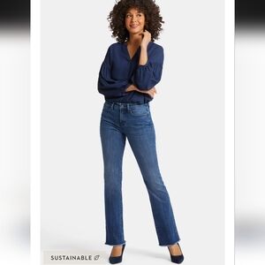 NYDJ BARBARA BOOTCUT JEANS Dark River 8